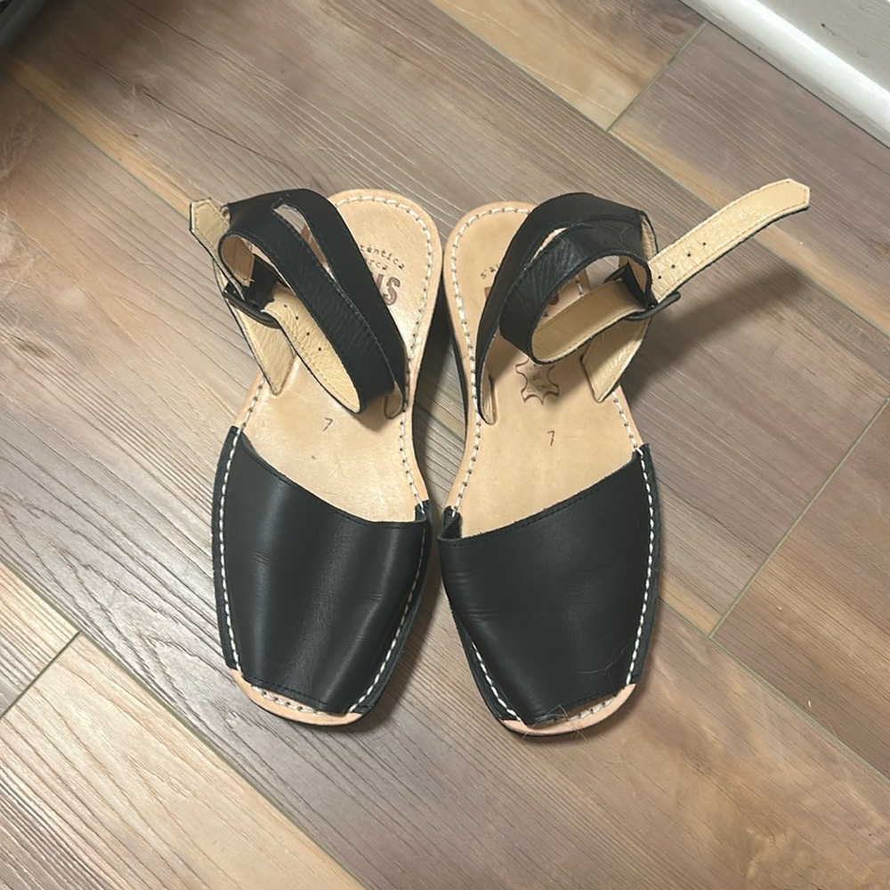 Pons Avarcas Womens Ankle Strap Sandal Shoe Size 7